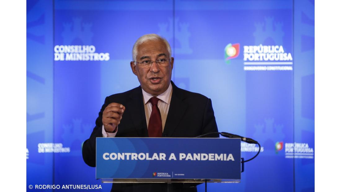 Recolher obrigatório às 13 horas no fim de semana em Portugal continental 