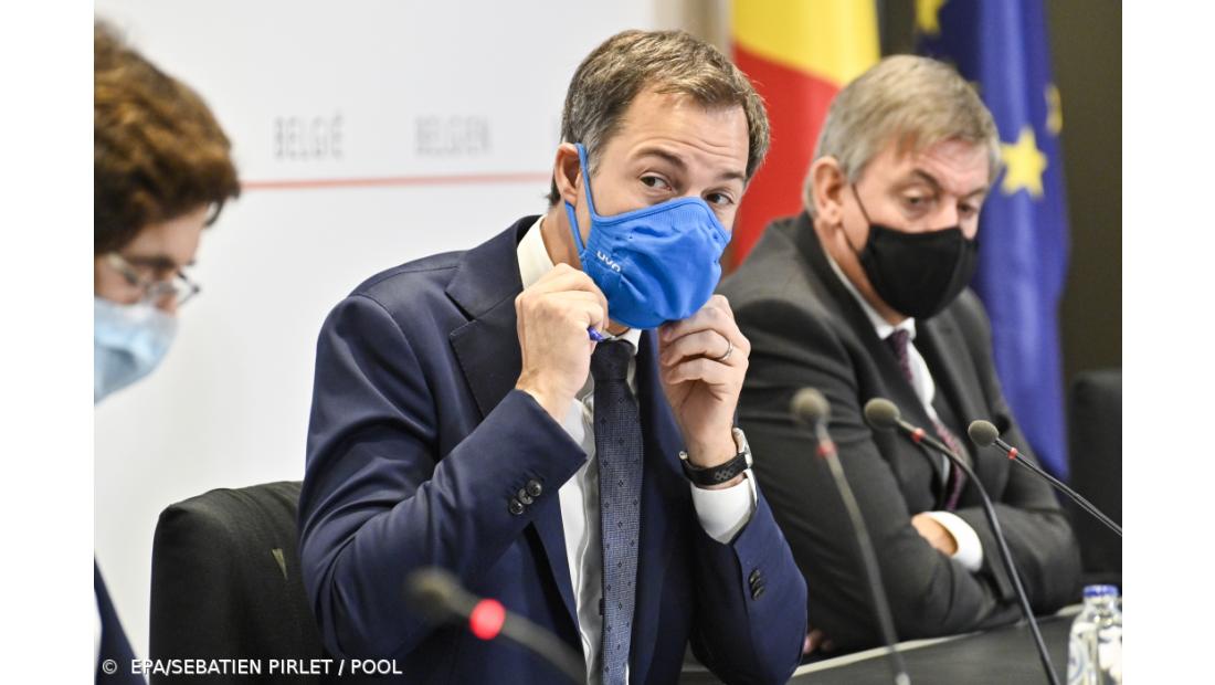 Bélgica reforça de novo medidas de combate à pandemia