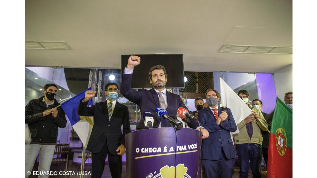 André Ventura exclui coligação à direita e lembra que PSD se afastou do Chega