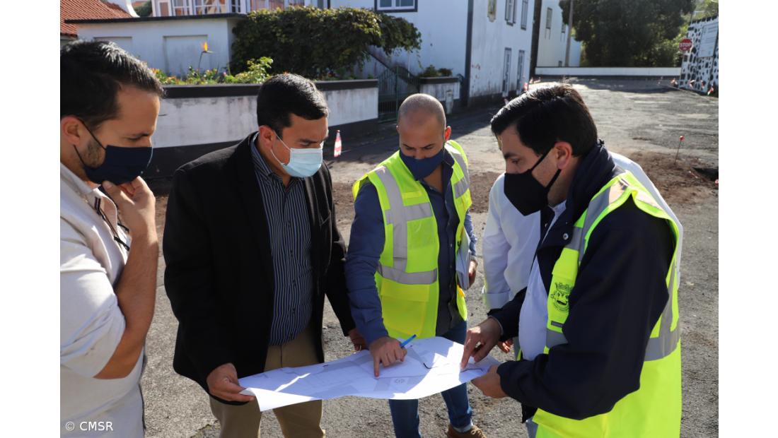 Mark Silveira visita obra de requalificação da Praceta dos Baleeiros – Imagem 2