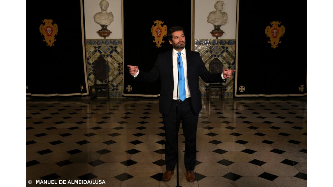 Líder do Chega quer pedido de desculpa de António Costa