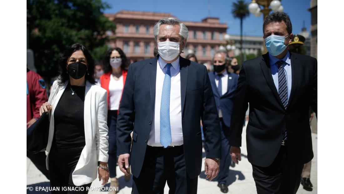 Presidente argentino decretou três dias de luto nacional