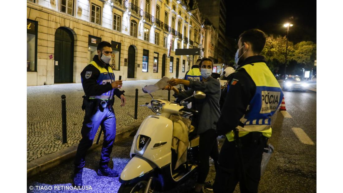PSP identificou 10 pessoas a circular sem justificação durante recolher obrigatório