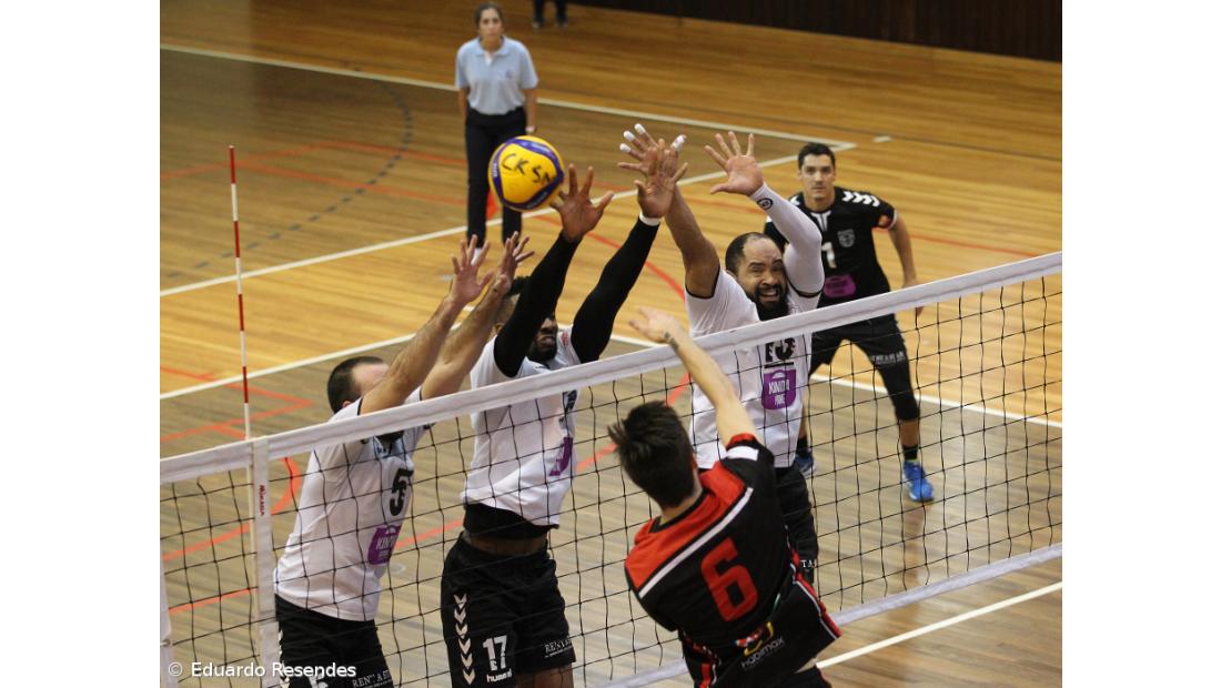 Fonte do Bastardo vence KV Peja com facilidade e segue na Taça Challenge de voleibol