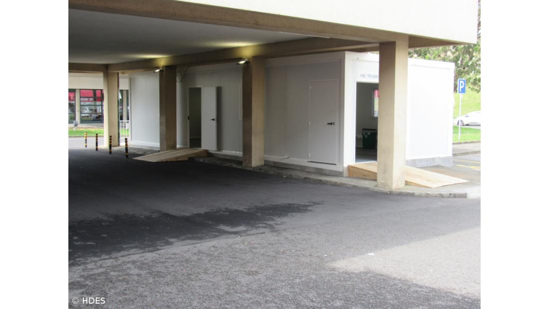 Urgência do HDES com  novas instalações de pré-triagem Covid
