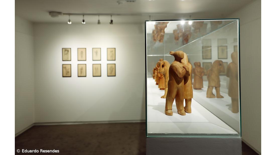 Visão intimista da escultura de Raposo de França em exposição  – Imagem 6