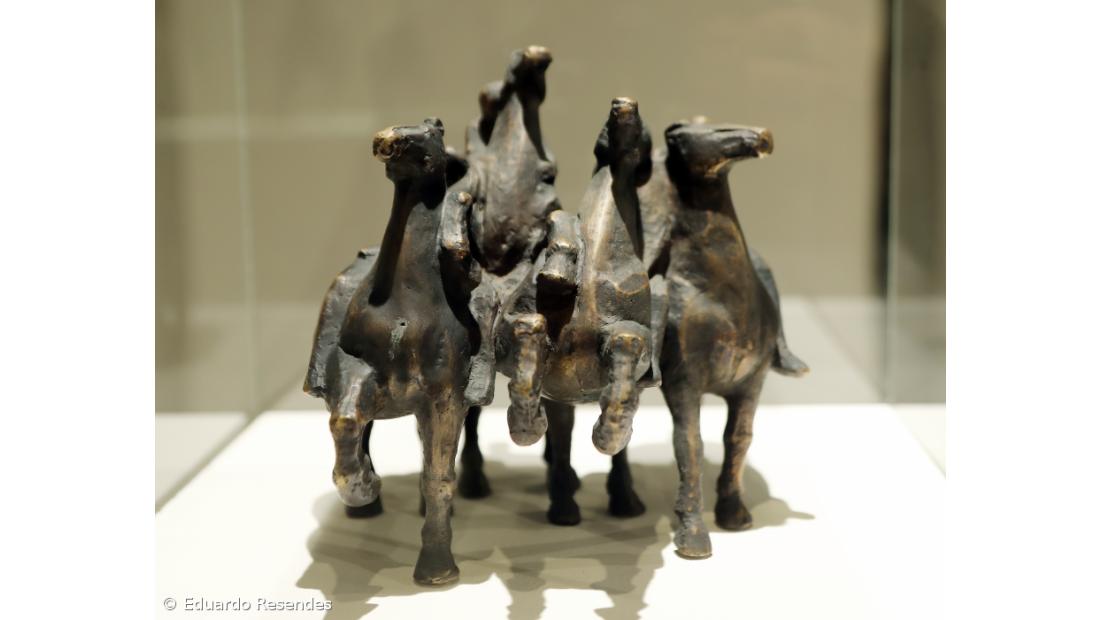 Visão intimista da escultura de Raposo de França em exposição  – Imagem 5