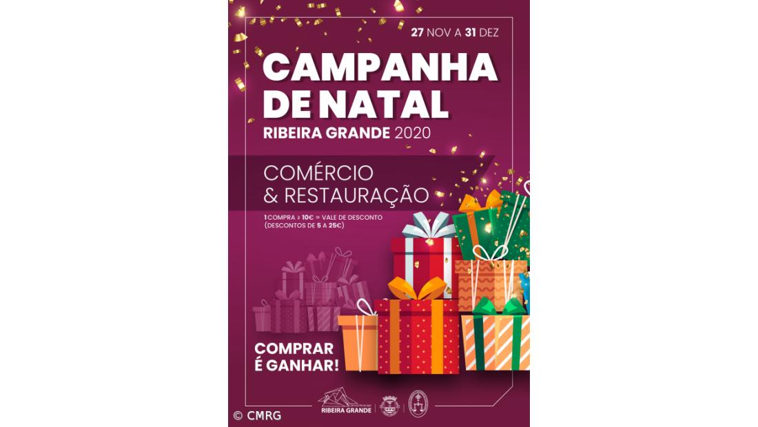 Ribeira Grande lança campanha “Comprar é ganhar” para ajudar o comércio e restauração