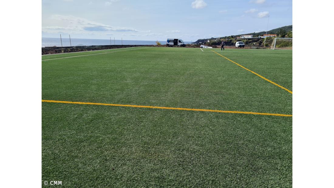 Obras de reabilitação no Estádio do Bom Jesus