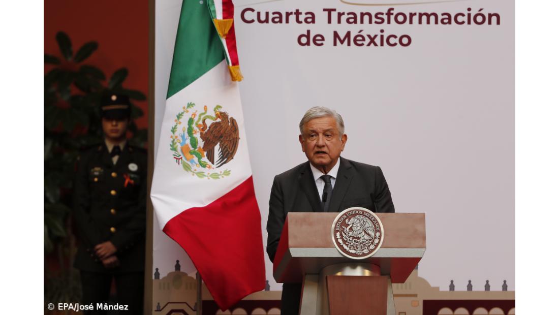 Presidente mexicano admite possibilidade de nova crise económica