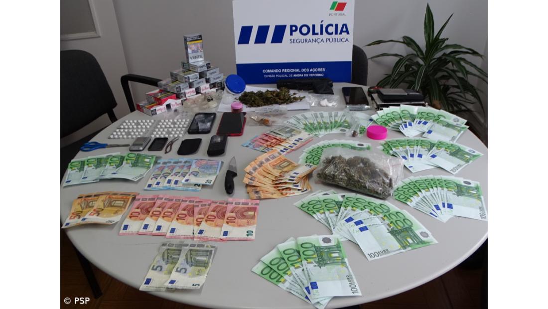  PSP detém alegados traficantes e apreende droga