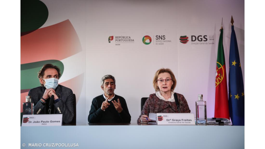 Portugal com 28 mortes nas últimas 24 horas, o valor mais baixo desde outubro
