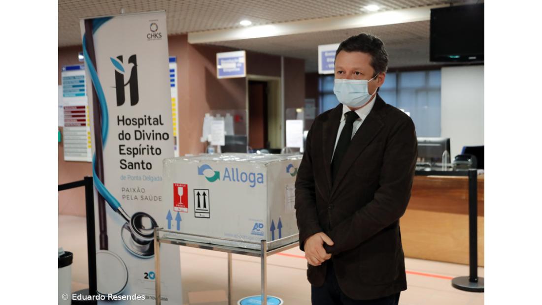 Vacinas contra a Covid-19 chegaram aos Açores – Imagem 10