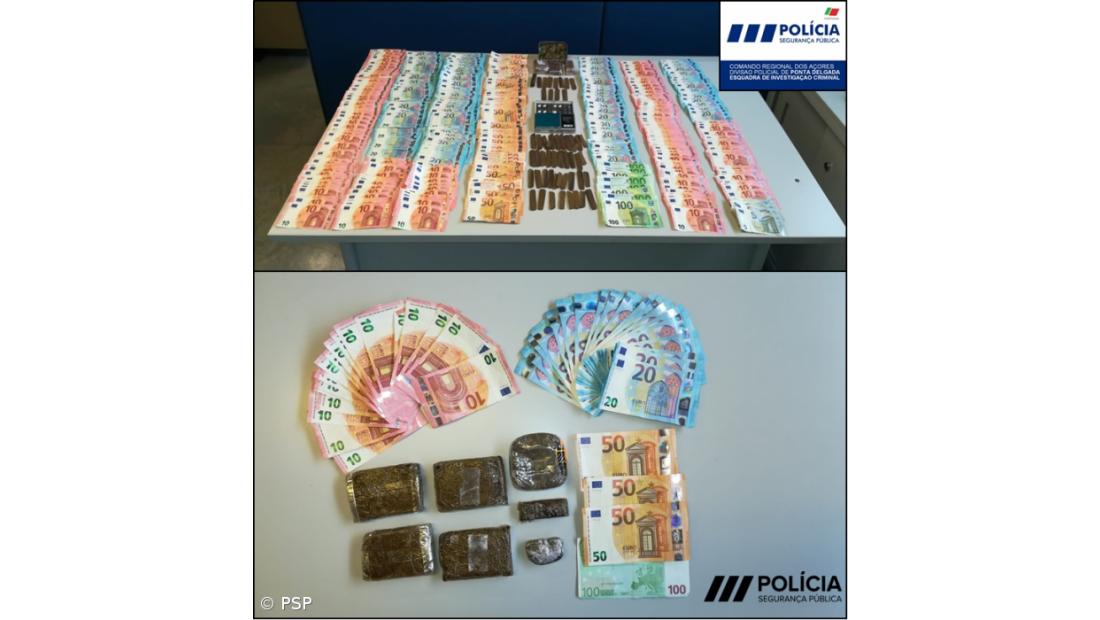 PSP detém alegados traficantes e apreende 1.588 doses de haxixe nos Açores – Imagem 2