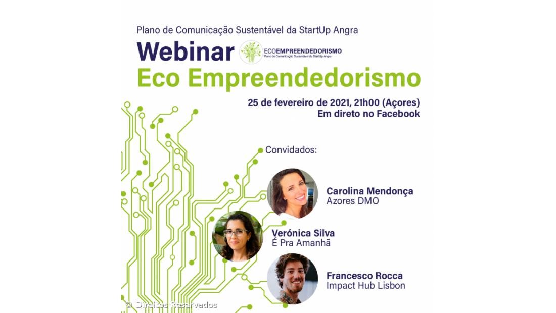 StartUp Angra promove Webinar sobre Eco Empreendedorismo