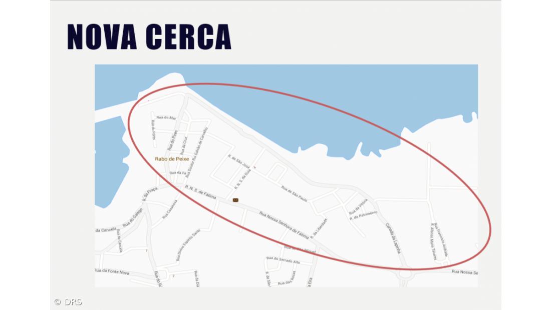 Cerca sanitária em Rabo de Peixe vai manter-se, mas em zona mais restrita
