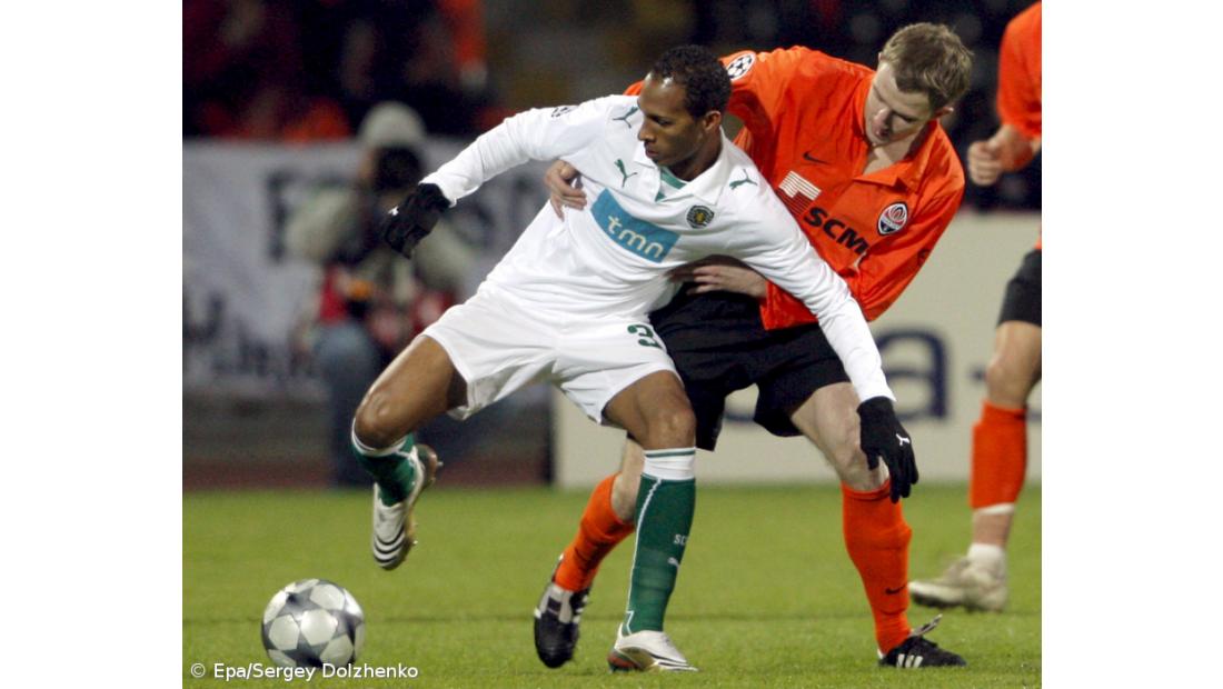 Sporting vence Shaktar Donetsk por 1-0