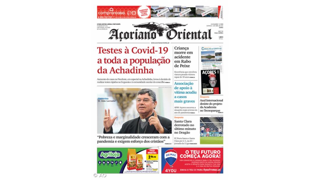 Testes à Covid-19 a toda a população da Achadinha