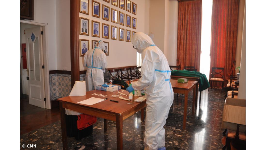 Câmara do Nordeste testa funcionários