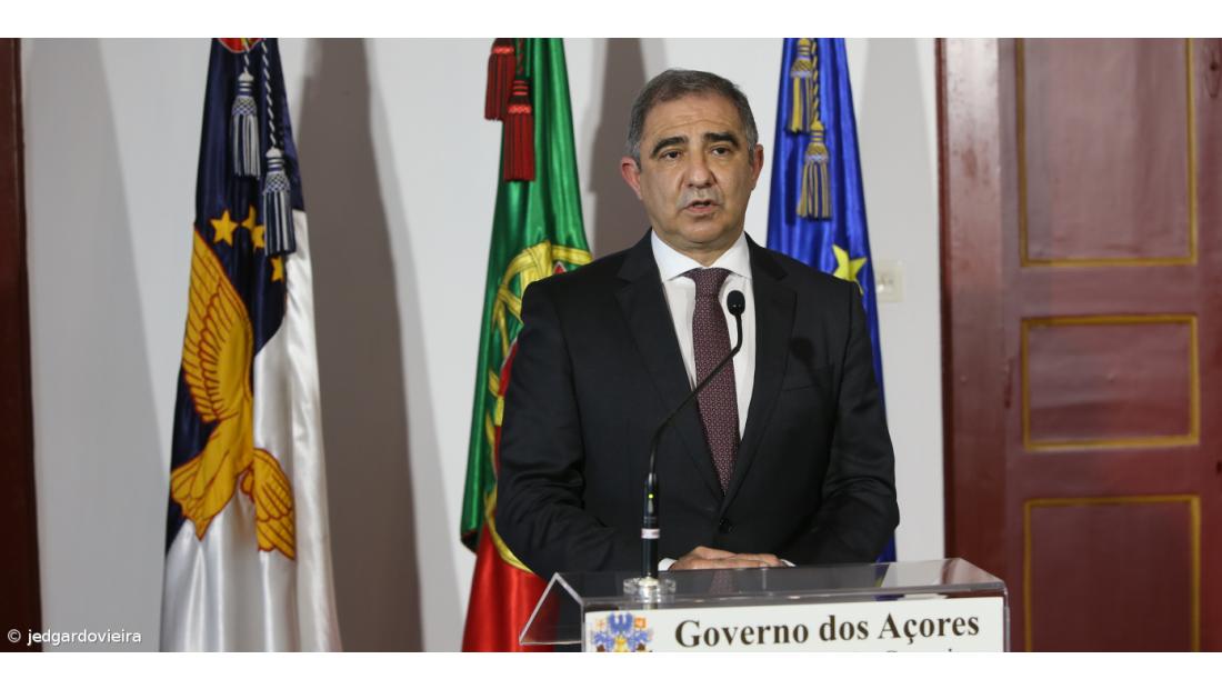 Presidente do Governo dos Açores elogia discurso "brilhante" de Marcelo