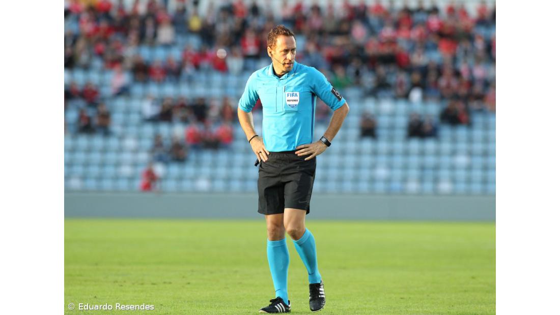 Árbitros portugueses nomeados para jogos de qualificação