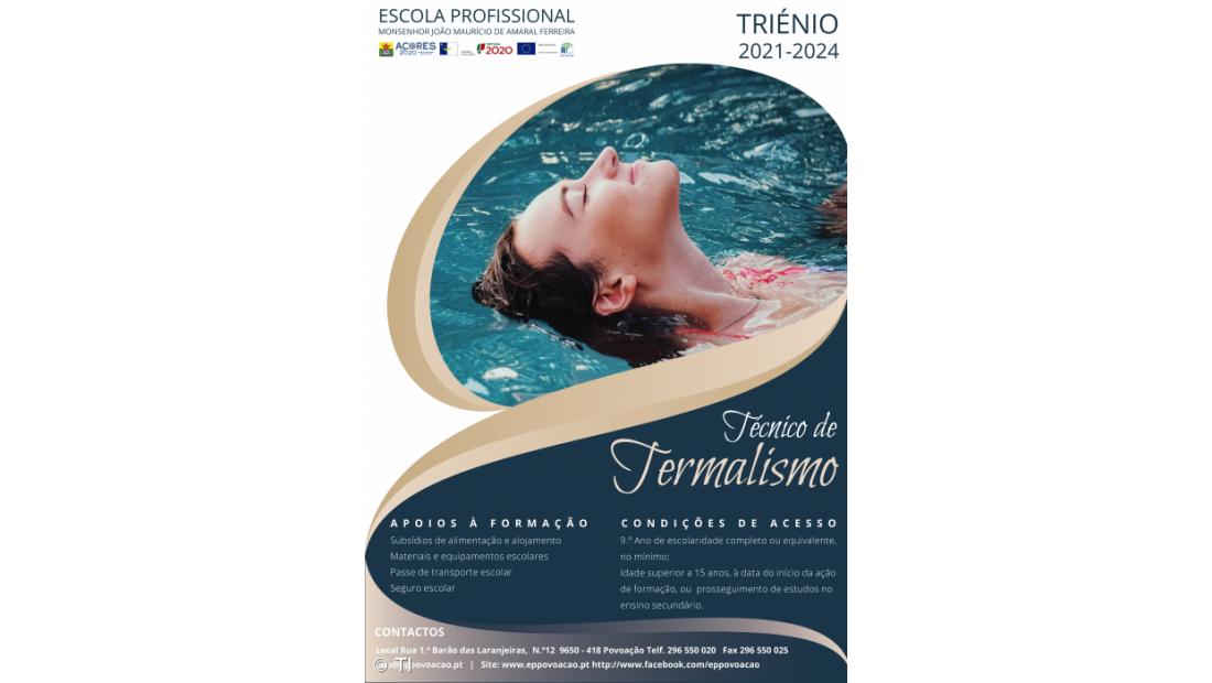 Curso de Termalismo na Escola Profissional da Povoação – Imagem 2