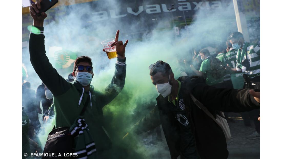 Confrontos entre adeptos e forças de segurança junto ao Estádio José Alvalade – Imagem 2