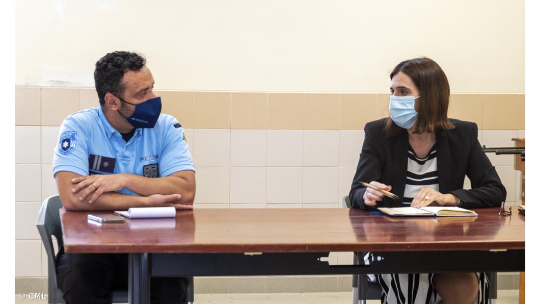 Cristina Calisto visita Esquadra da Lagoa – Imagem 2