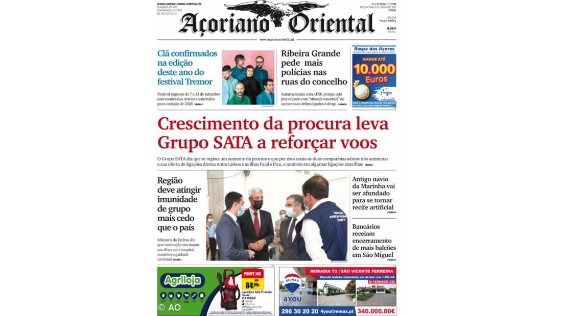 Crescimento da procura leva Grupo SATA a reforçar voos