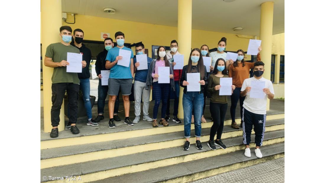 #Alunos da ESRG na 1ª Pessoa    