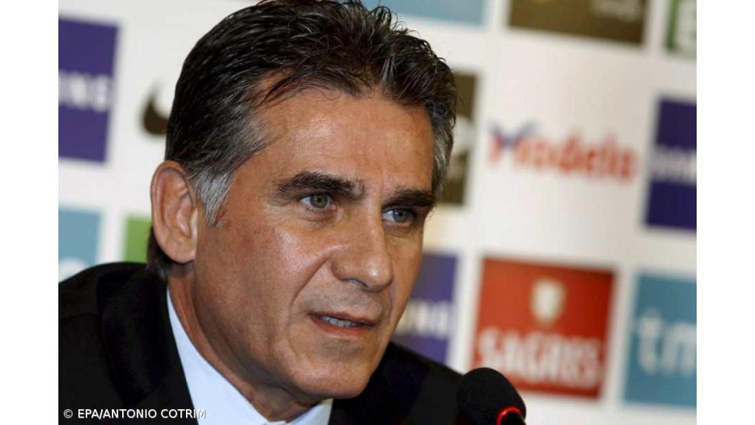 Queiroz diz estar cem por cento convicto da qualificação lusa