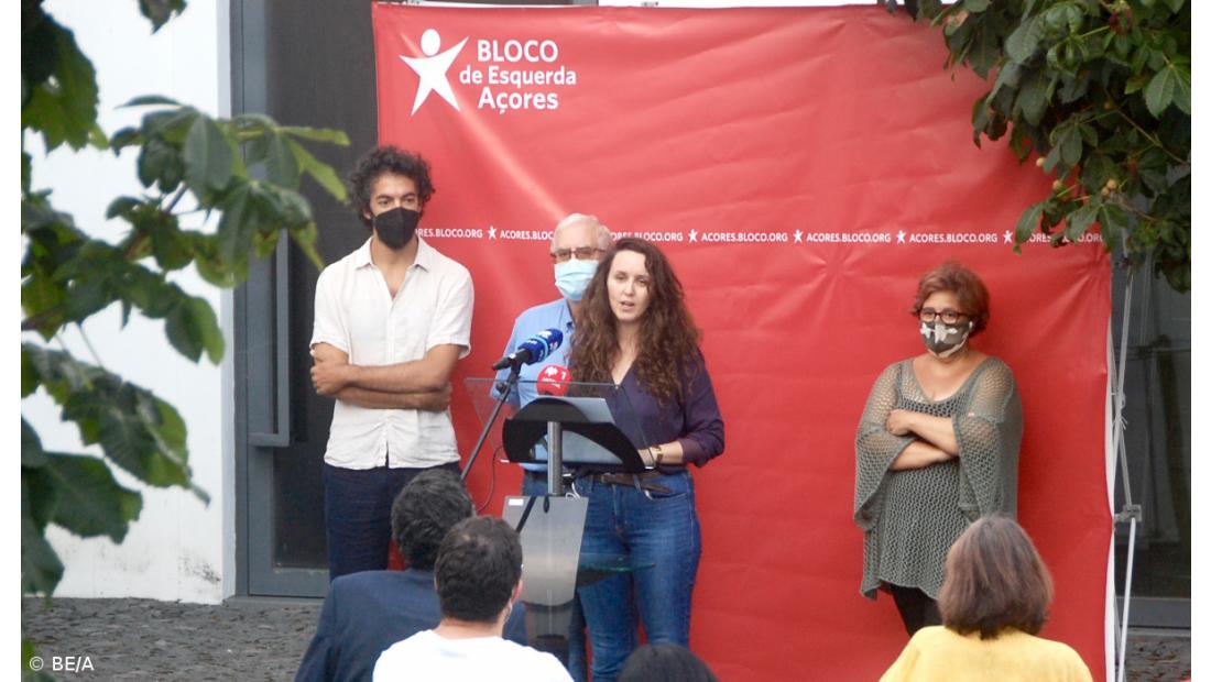 BE/Açores critica PS por não excluir diálogo com partidos de direita