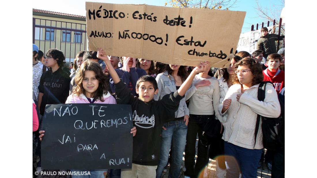  Alunos protestam em vários pontos do país