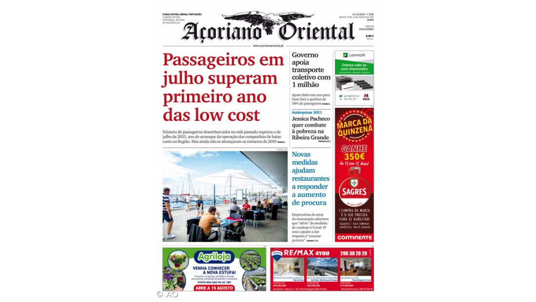 Passageiros em julho superam primeiro ano das low cost