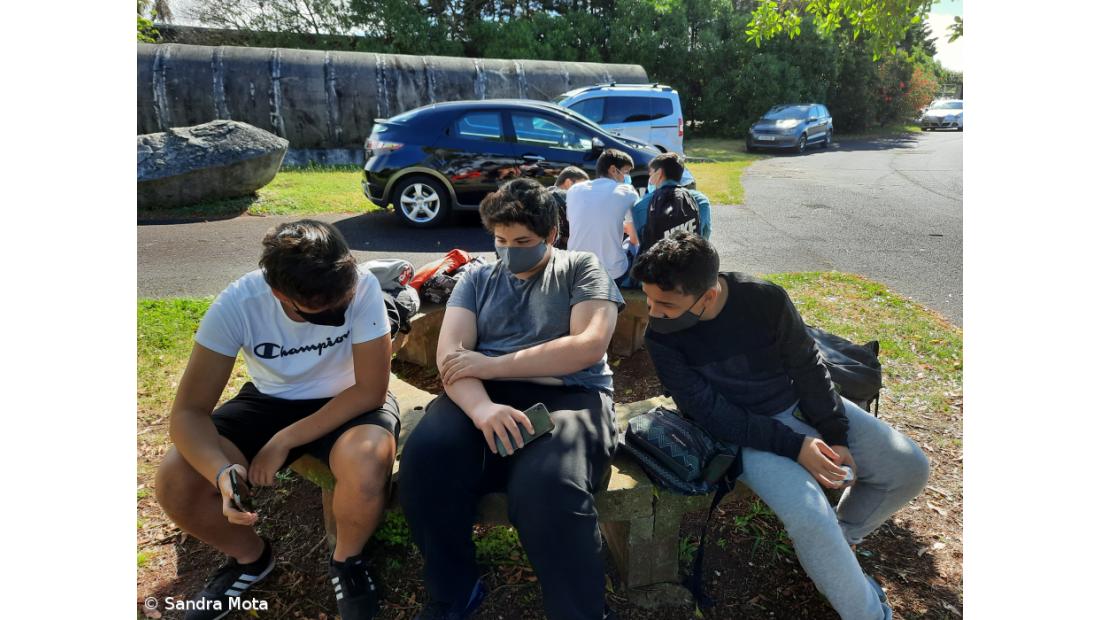 Escola Secundária de Caldas das Taipas e uma turma da Escola Secundária de Lagoa desenvolvem interação virtual  – Imagem 5