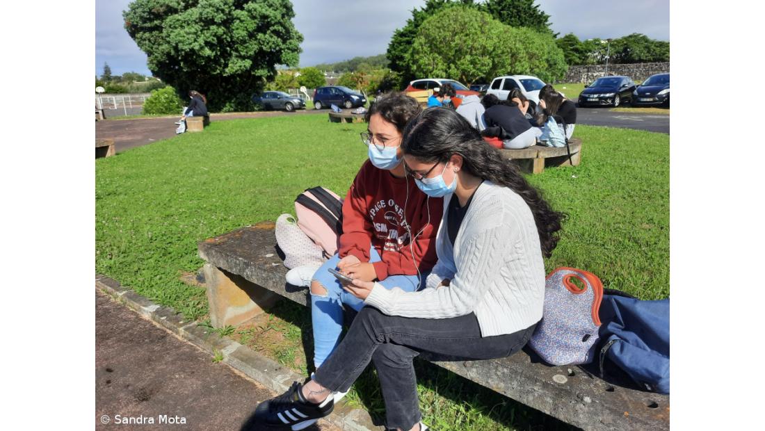 Escola Secundária de Caldas das Taipas e uma turma da Escola Secundária de Lagoa desenvolvem interação virtual  – Imagem 2