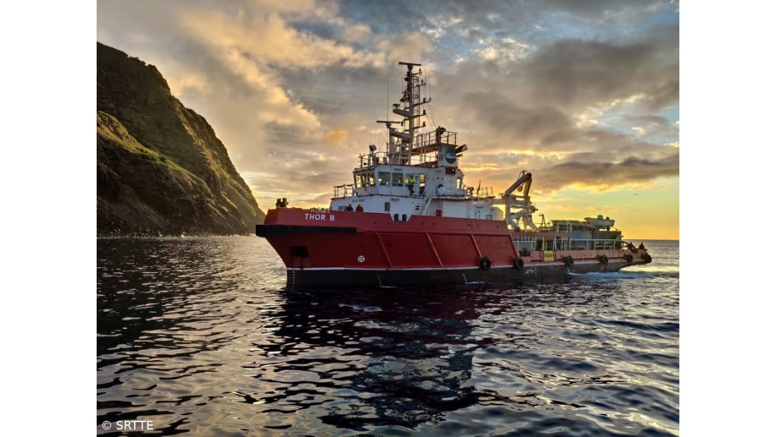 Navio “Thor” vai tentar repor produtos perecíveis nas Flores, nos Açores