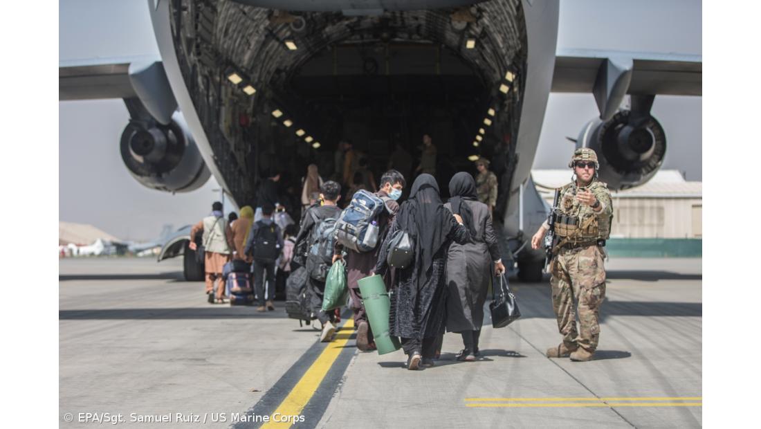 Grupo de 37 afegãos chegou hoje a Portugal