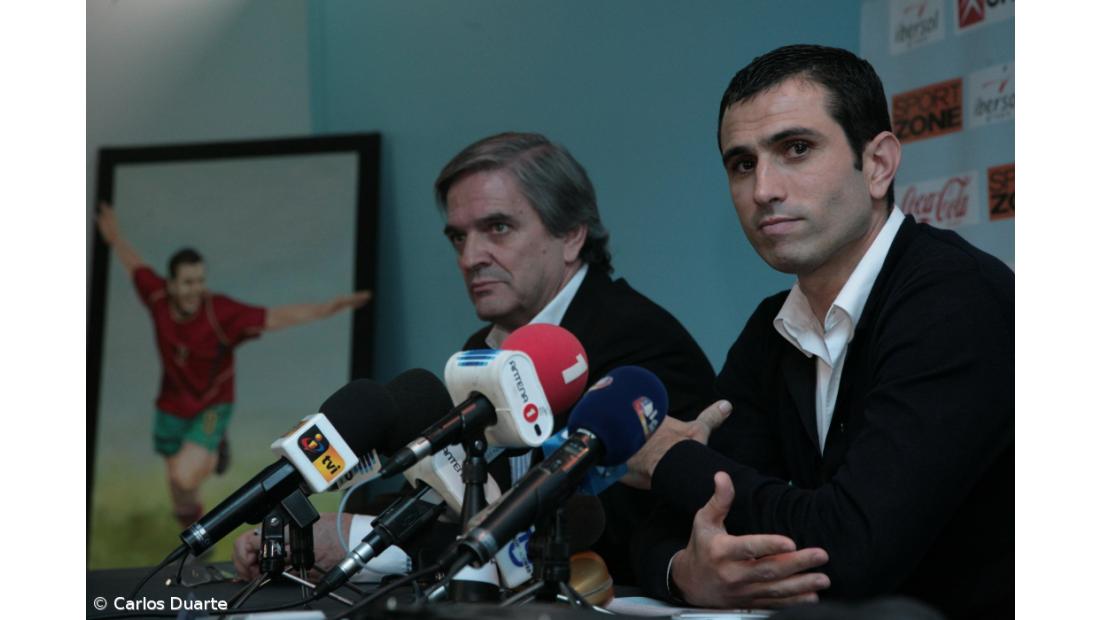 Pauleta  visita Pedriatria do Hospital de Ponta Delgada