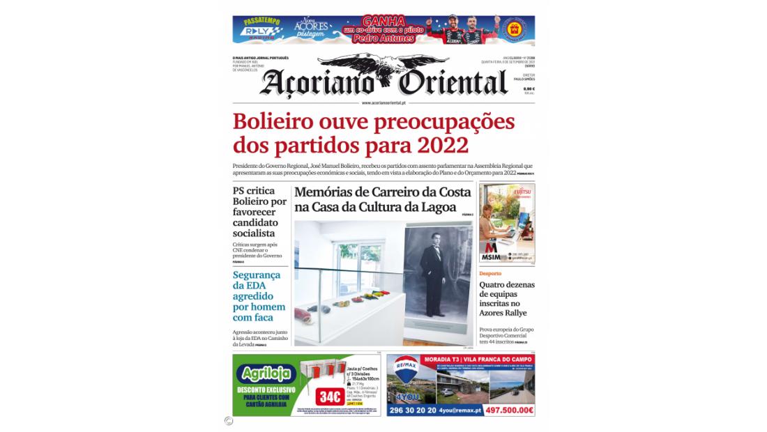 Bolieiro ouve preocupações dos partidos para 2022