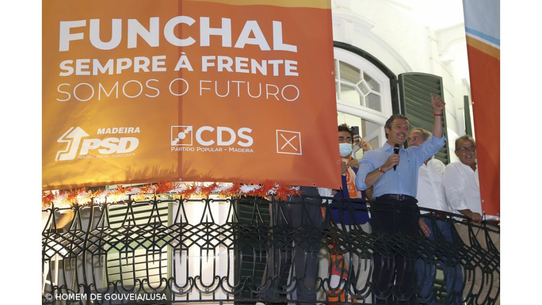 Coligação PSD/CDS-PP com maioria absoluta no Funchal