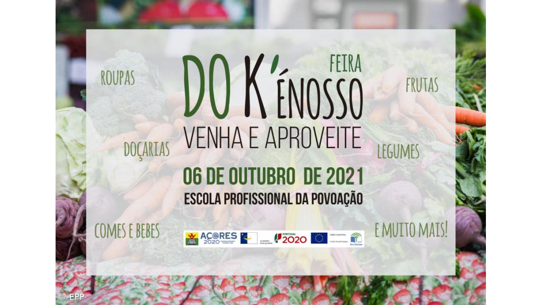 Formandos da Escola Profissional da Povoação realizam feira de produtos locais