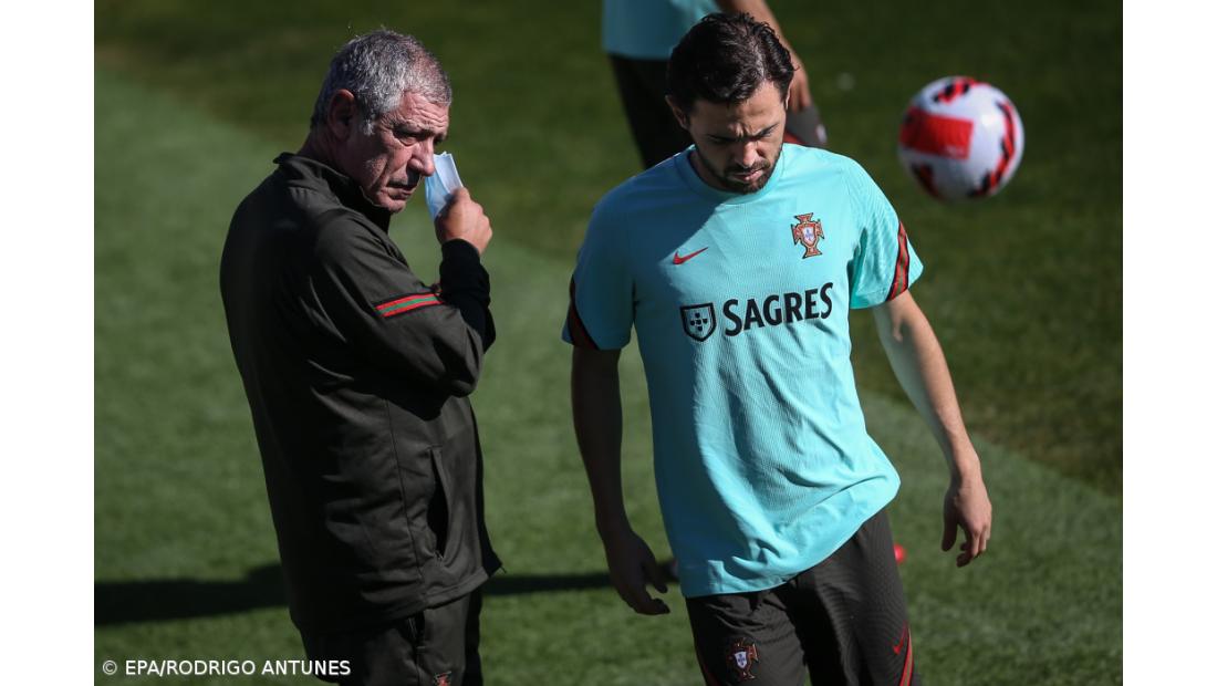 Bernardo Silva falha arranque da preparação de Portugal