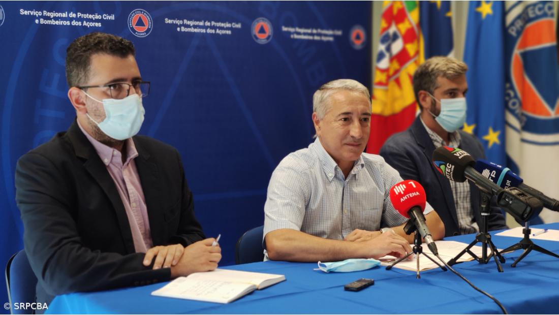 Proteção Civil açoriana simula cenário de meteorologia adversa na ilha de São Jorge