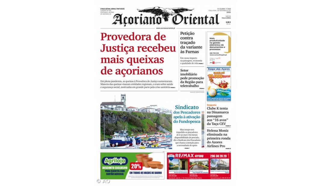 Provedora de Justiça recebeu mais queixas de açorianos