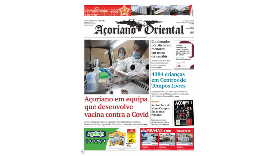 Açoriano em equipa que desenvolve vacina contra a Covid