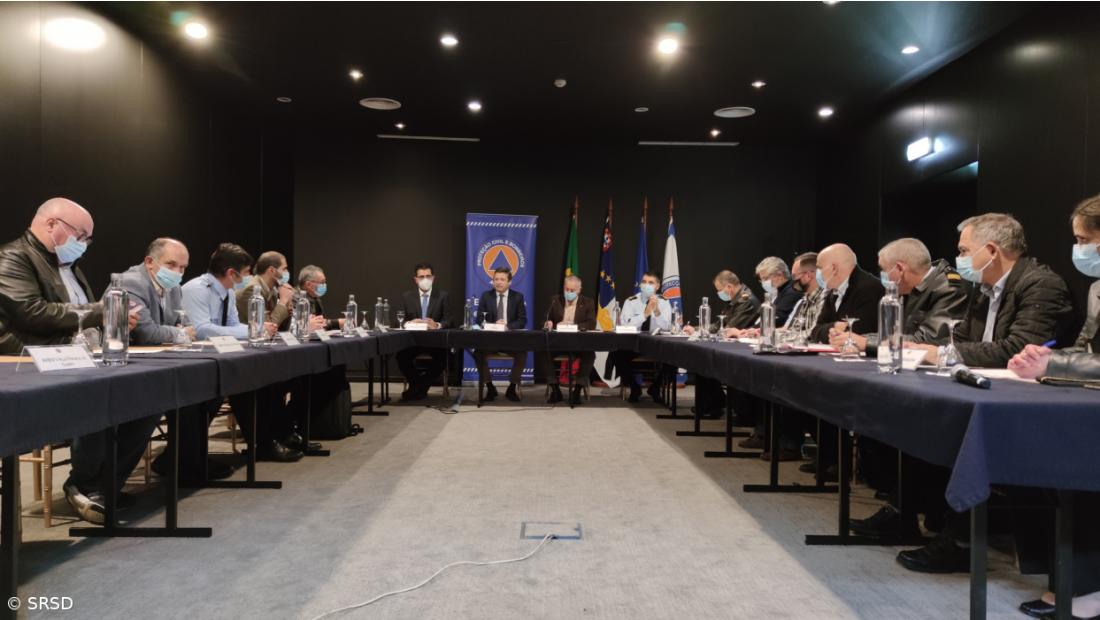 Secretário Regional da Saúde reuniu-se com Associações de Bombeiros e Associação Nacional de Bombeiros Profissionais