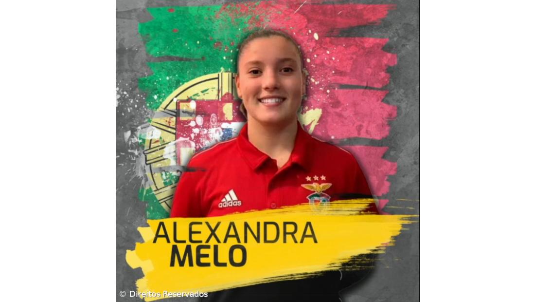 Alexandra Melo estreou-se pela seleção de Sub-17