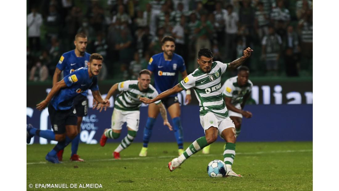 Pedro Porro e Ugarte integrados no treino do Sporting