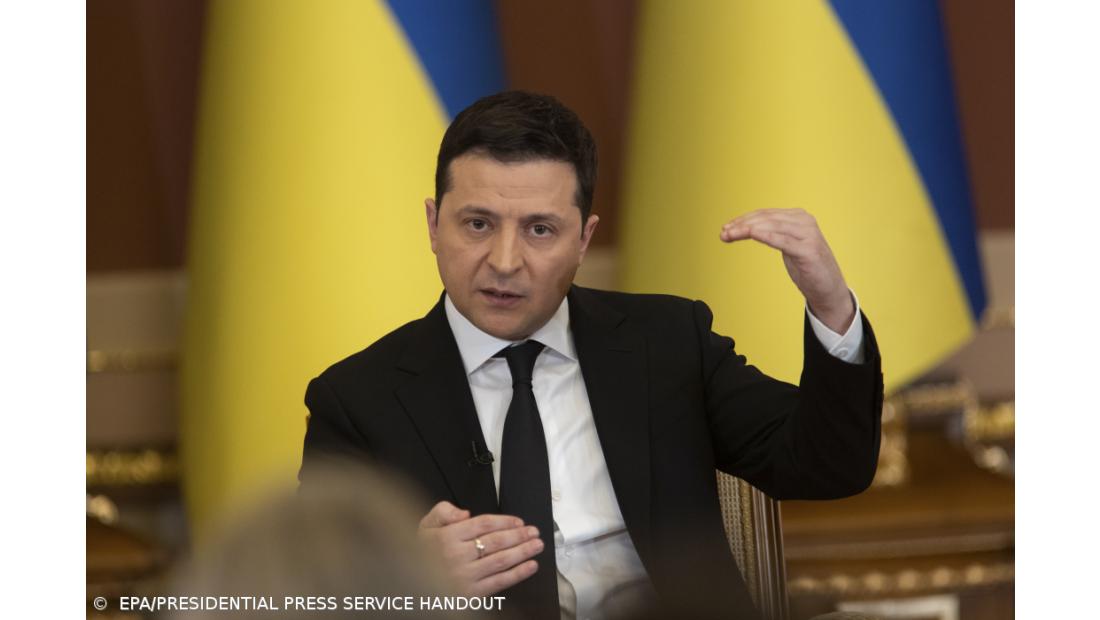 Presidente ucraniano elogia apoio diplomático e militar ao país